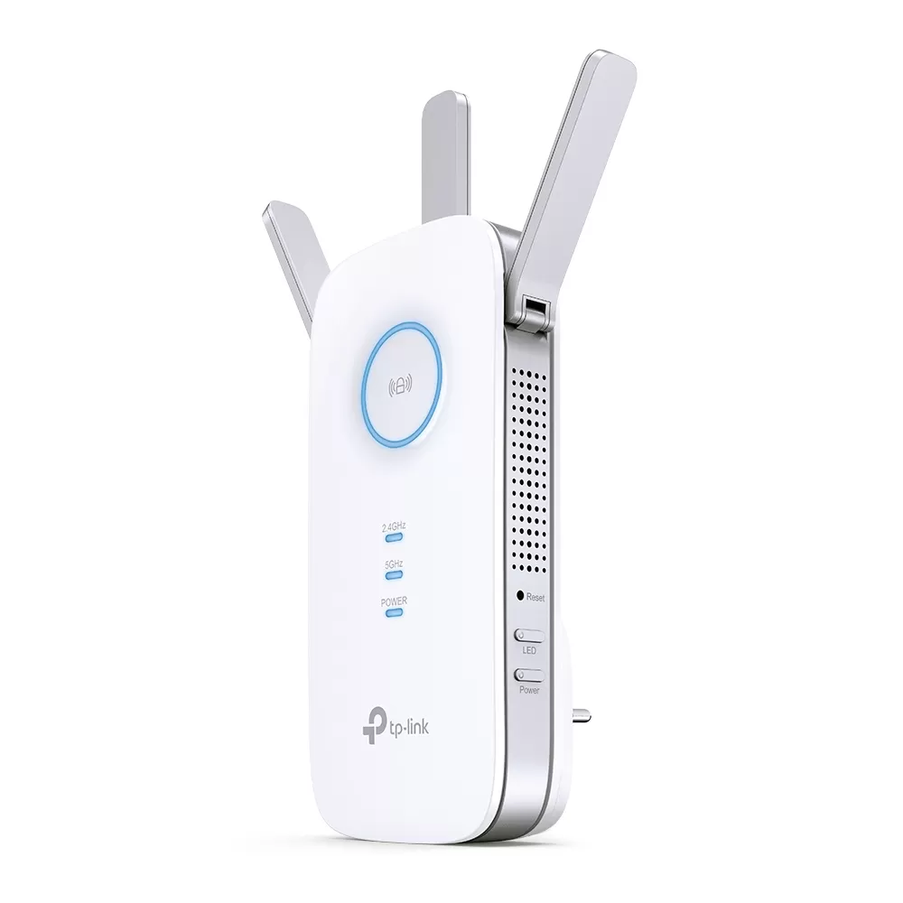 Range Extender Tp-Link RE455 WiFi:802.11ac frecventa: 2.4GHz/5GHz fara alimentare PoE