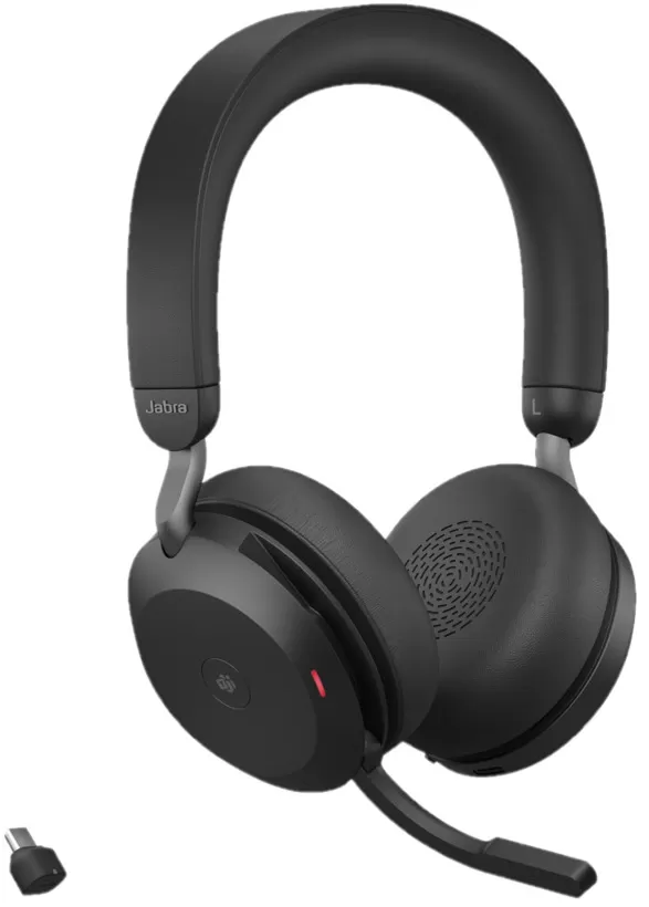 Casti Jabra Evolve2 75 USB-C MT Negru