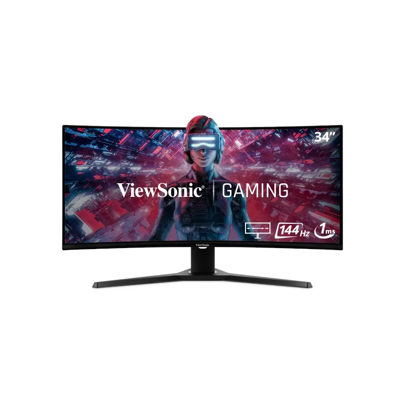 Monitor LED Viewsonic VX3418-2KPC 34" Curbat 4K UHD 1ms Negru