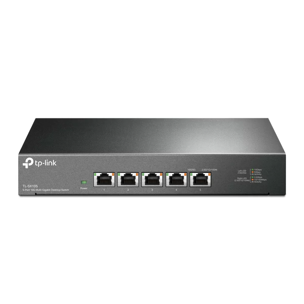 Switch Tp-Link TL-SX105 fara management fara PoE 5x10000Mbps-RJ45