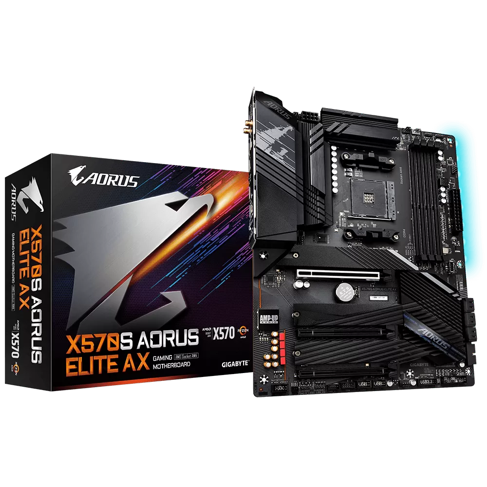 Placa de baza Gigabyte X570S AORUS ELITE AX Socket AM4