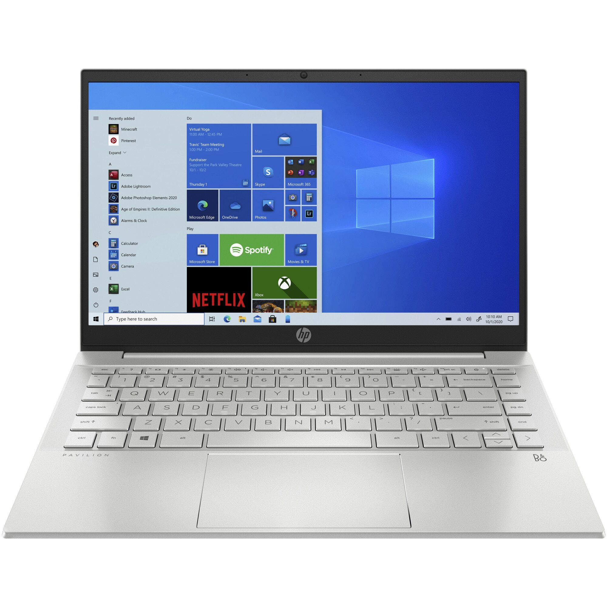 Notebook HP Pavilion 14-ec0022nq 14" Full HD AMD Ryzen 7 5700U RAM 8GB SSD 512GB Windows 10 Home