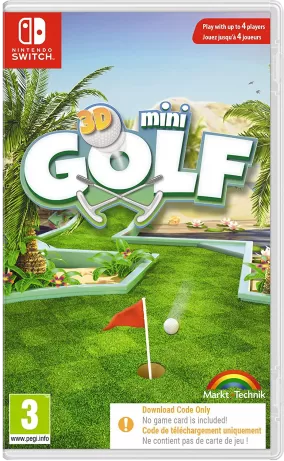 3D Mini Golf - Nintendo Switch - Code In Box