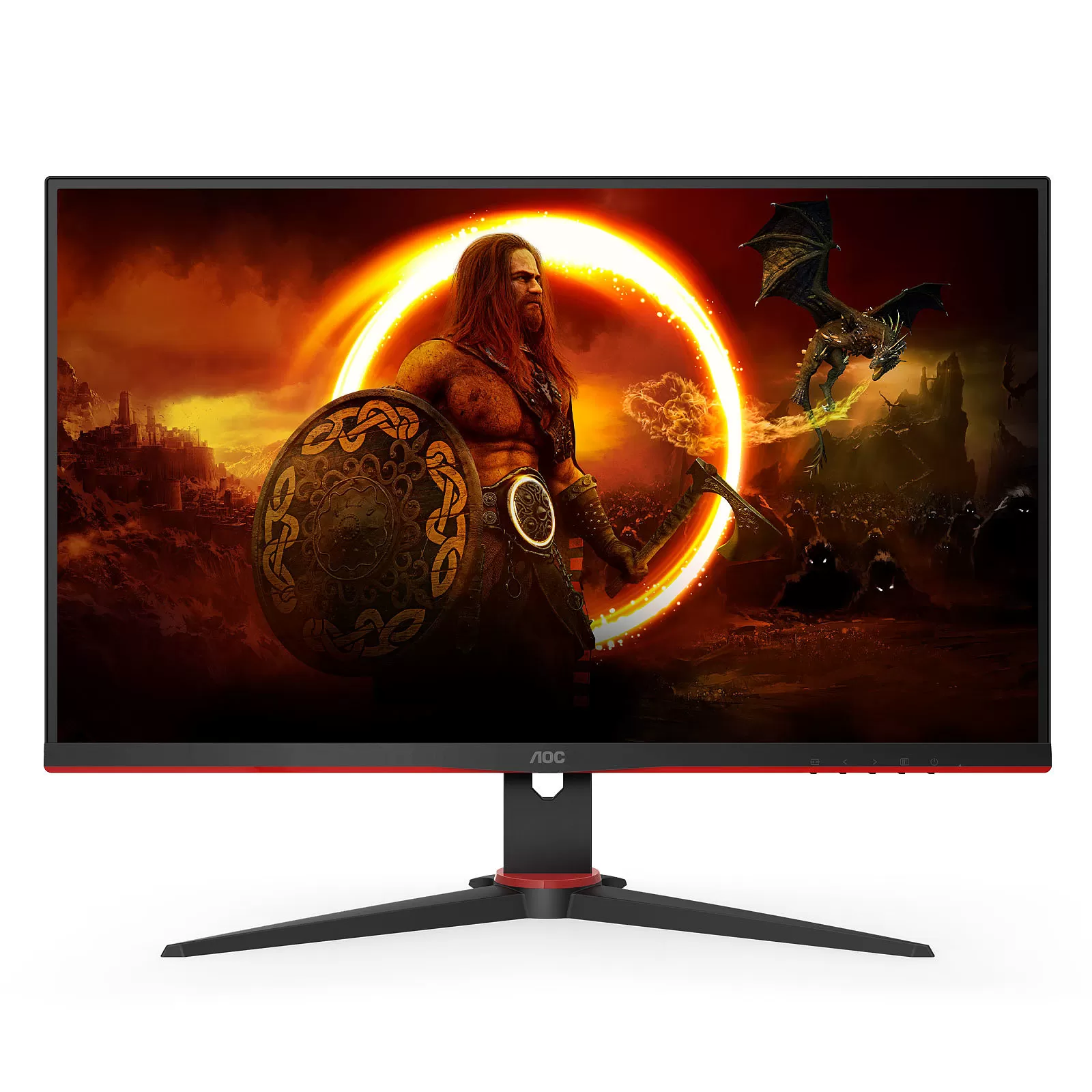 Monitor LED AOC 24G2SAE/BK 23.8" Full HD 4ms Negru