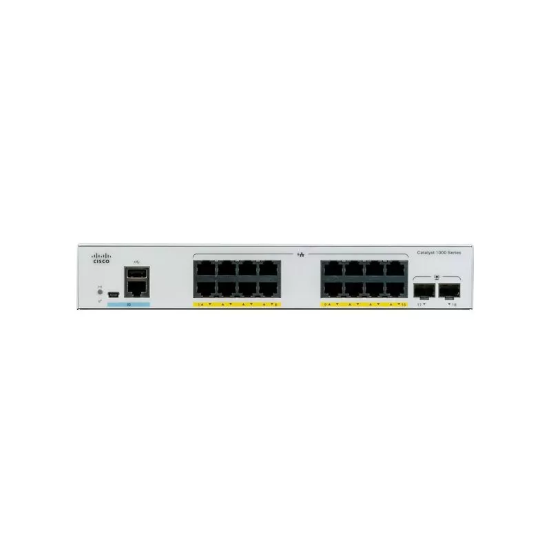 Switch Cisco C1000-16T-2G-L cu management fara PoE 16x1000Mbps-RJ45 + 2xSFP