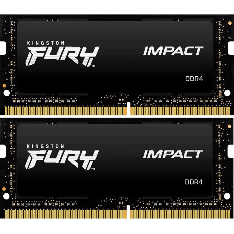 Memorie Notebook Kingston Fury Impact 32GB(2 x 16GB) DDR4 2666Mhz