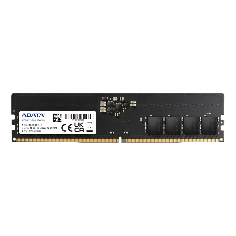 Memorie Desktop A-Data U-DIMM 16GB DDR5 4800MT/s SingleTray