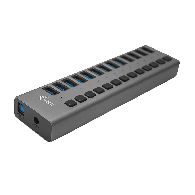 Hub USB i-tec HUB 13 13 x USB 3.0 + adaptor de alimentare 60W