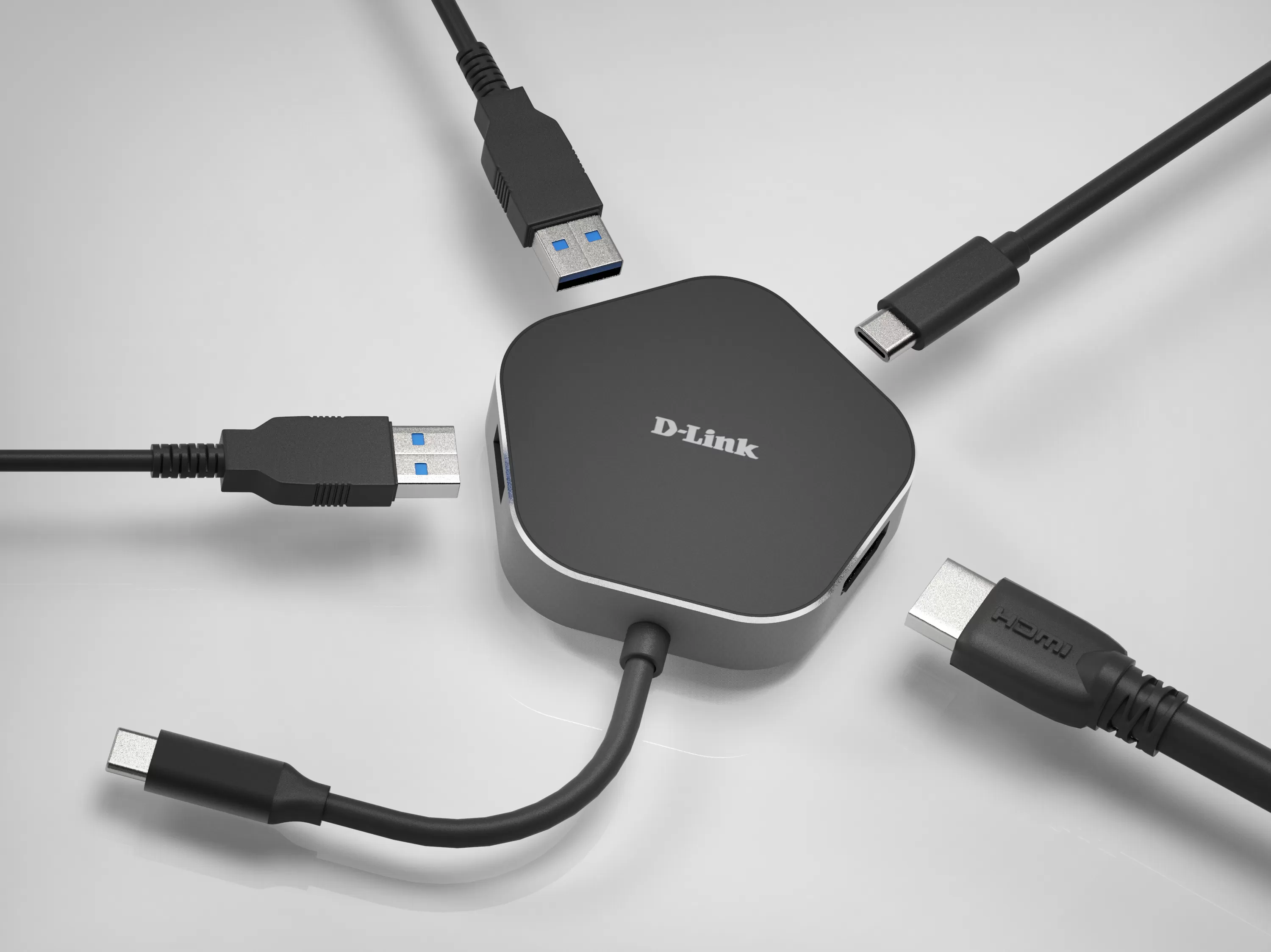 Hub USB D-Link DUB-M420 4 in 1 USB-C HDMI