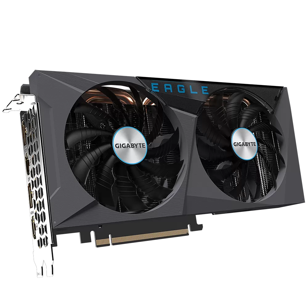 Placa Video Gigabyte RTX 3060 EAGLE OC 12G LHR rev. 2.0 12GB GDDR6 192 biti