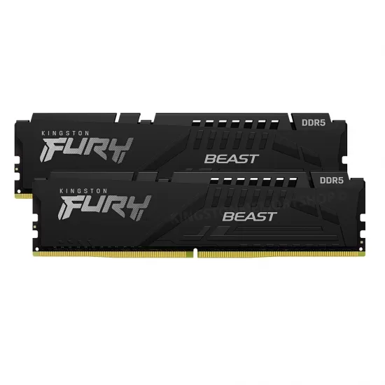 Memorie Desktop Kingston Fury Beast 32GB(2 x 16GB) DDR5 6000MT/s