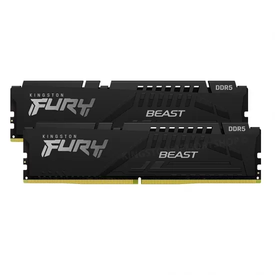 Memorie Desktop Kingston Fury Beast 32GB(2 x 16GB) DDR5 5600MT/s