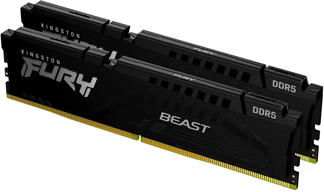 Memorie Desktop Kingston Fury Beast 64GB(2 x 32GB) DDR5 5600MT/s