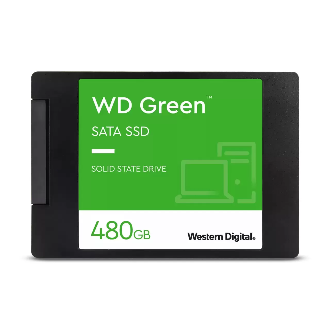 SSD Western Digital WD Green  480GB  2.5”/7mm cased