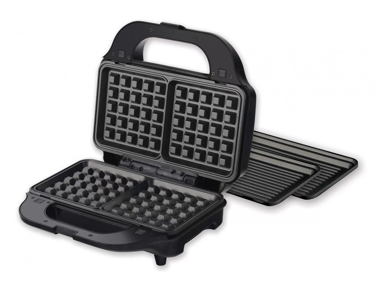 Sandwich maker Heinner SM-2H900BKS 900W Negru/Rosu