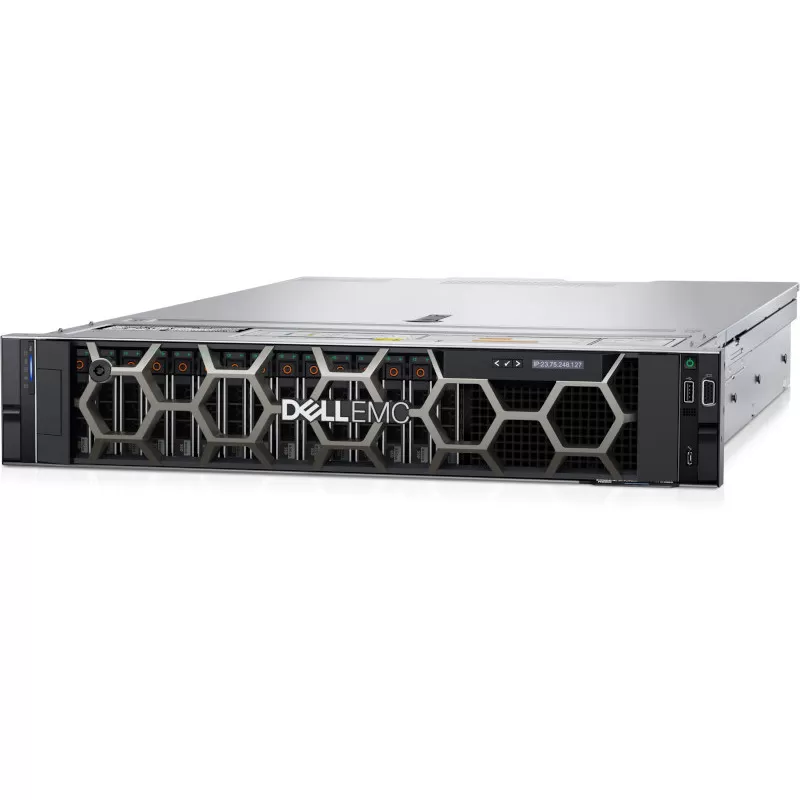 Server Dell PowerEdge R550 Intel Xeon Silver 4310 32GB RAM 480GB SSD PERC H755 600W Dual HotPlug