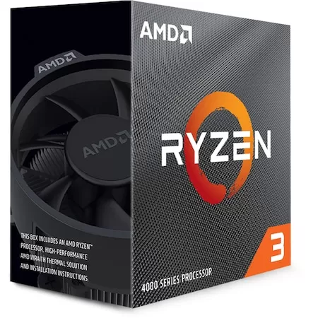 Procesor AMD Ryzen 3 4100  3.8GHz  6MB  Wraith Stealth