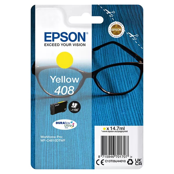 Cartus Inkjet Epson 408 1100 pagini Yellow