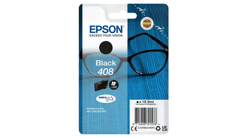 Cartus Inkjet Epson 408 1100 pagini Black