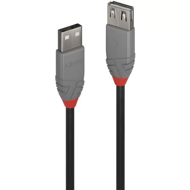 Cablu Lindy 36705 USB 2.0 Type A Extension Anthra Line 5m