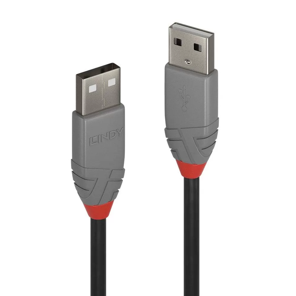 Cablu Lindy 36694 USB 2.0 Type A to A Anthra Line 3m