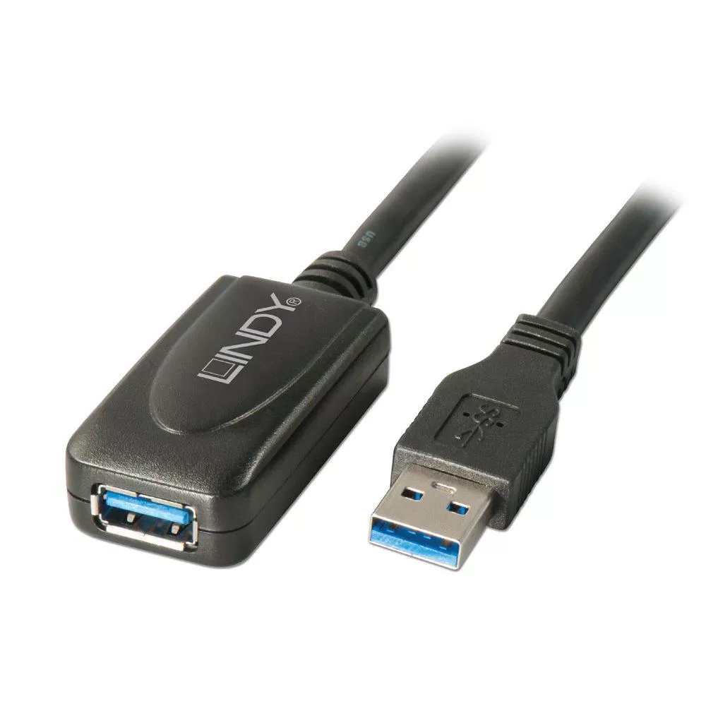 Cablu Lindy 43155 USB 3.0 Active Extension 5m