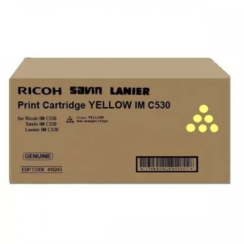 Cartus Toner Ricoh 418243  Yellow  18000 pagini