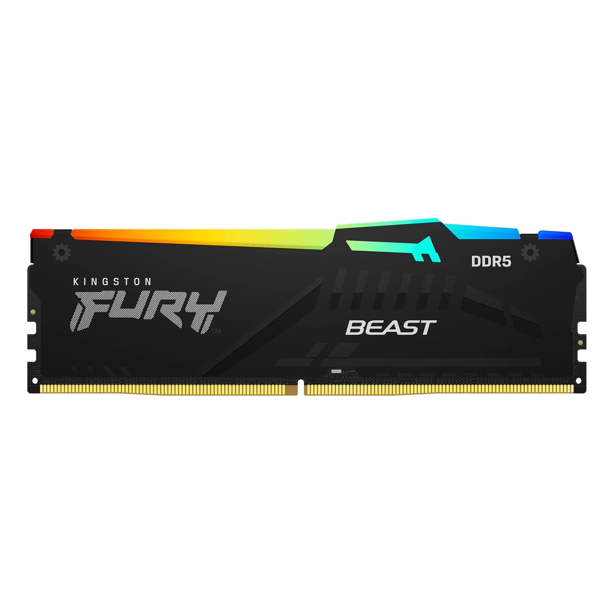 Memorie Desktop Kingston Fury Beast RGB 32GB DDR5 5600MT/s CL40