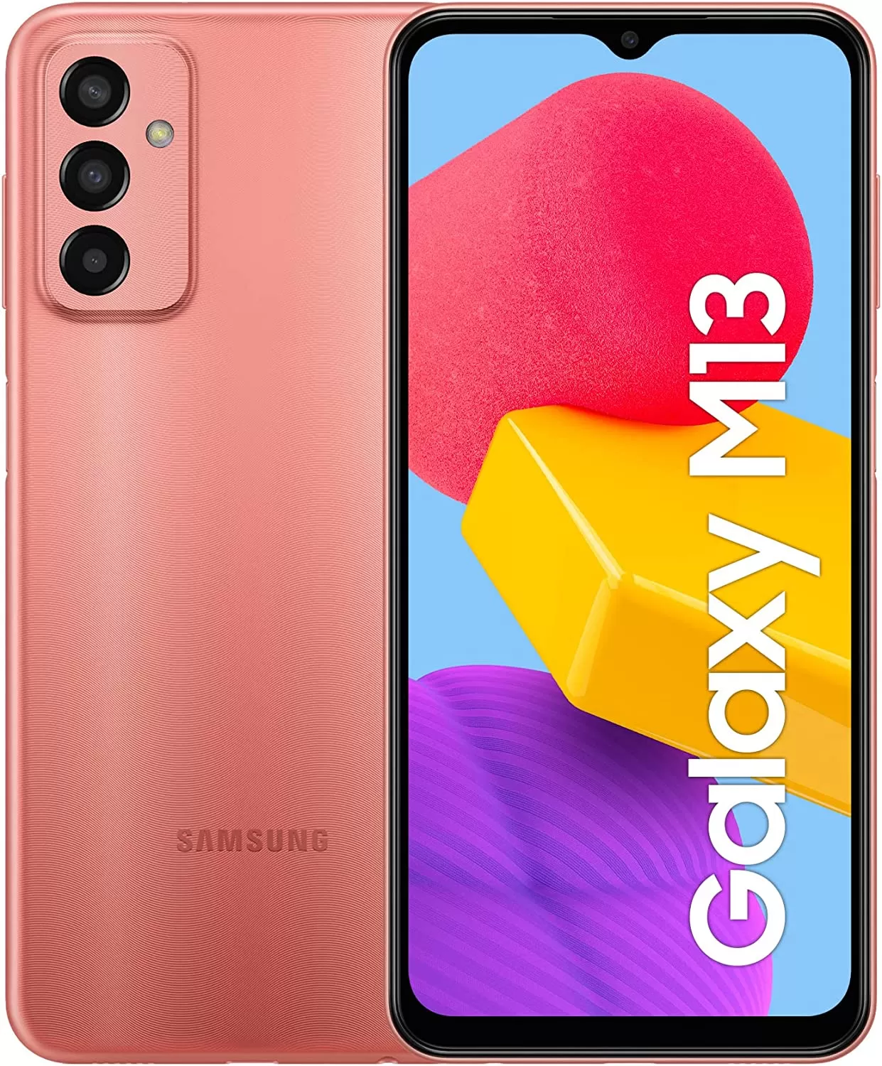 Telefon Mobil Samsung Galaxy M13 M135 64GB Flash 4GB RAM Dual SIM 4G Orange Copper