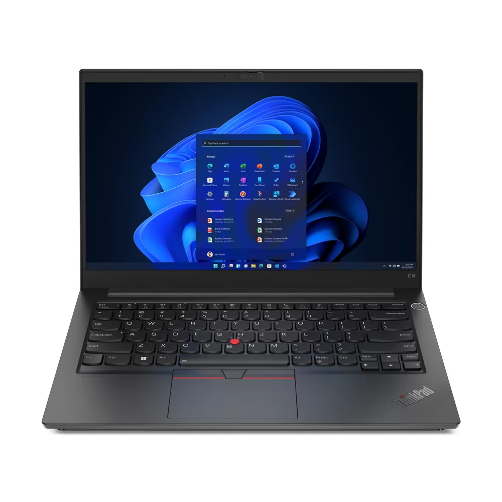 Notebook Lenovo ThinkPad E14 Gen 4 14" Full HD Intel Core i7-1255U RAM 16GB SSD 512GB Windows 11 Pro Negru