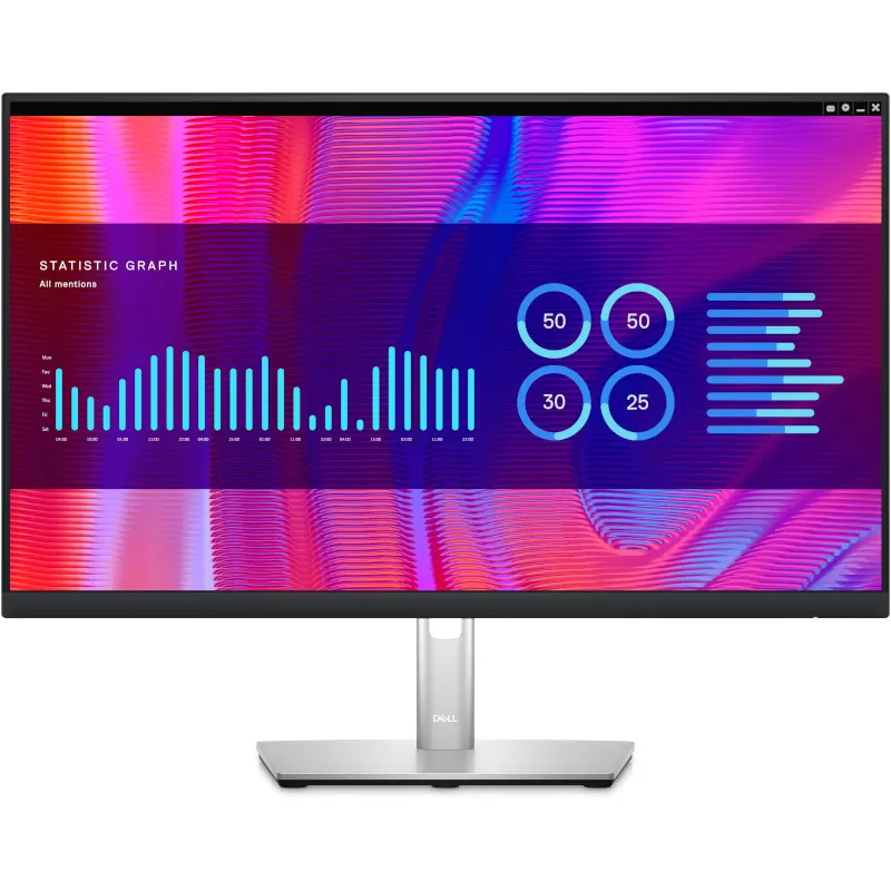 Monitor LED Dell P2423DE 23.8" QHD 5ms Negru