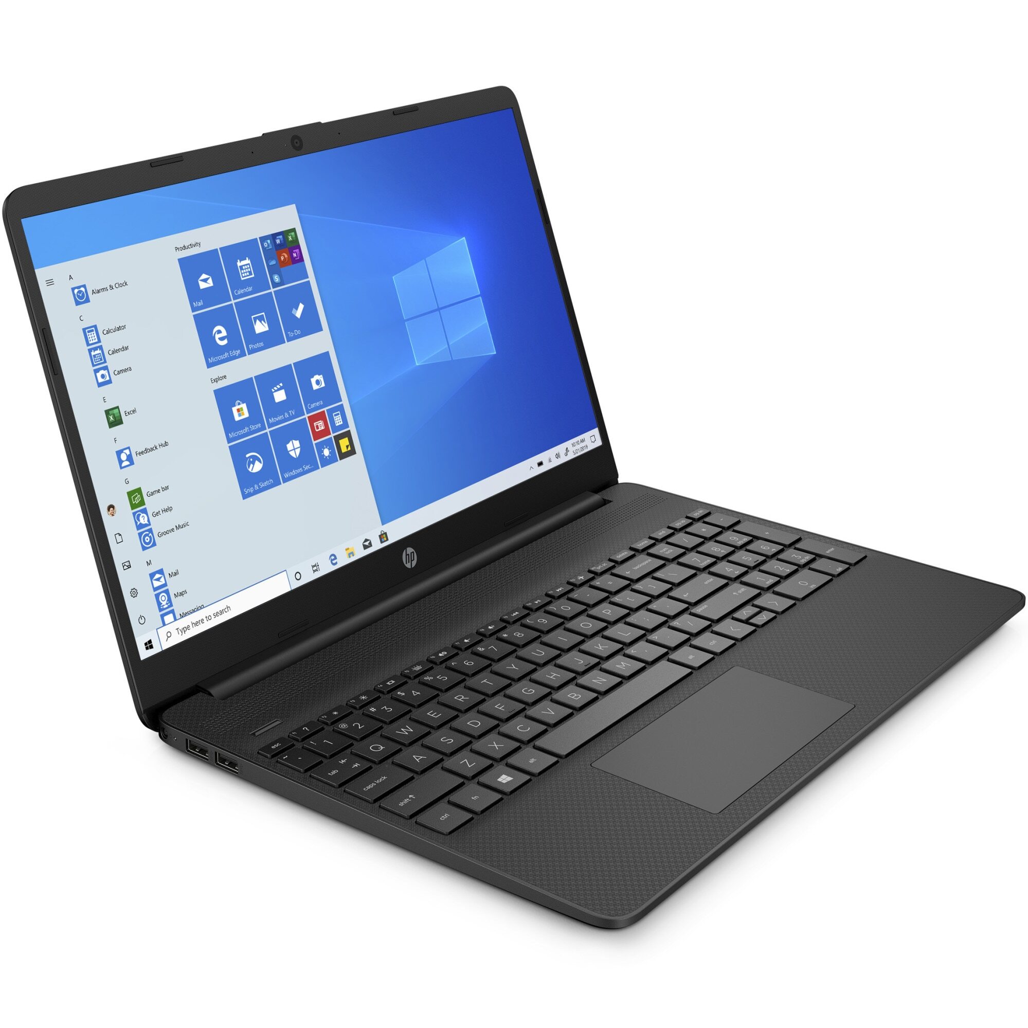 Notebook HP 15s-fq3020nq 15.6" HD Intel Celeron N4500 RAM 4GB SSD 256GB FreeDOS Negru