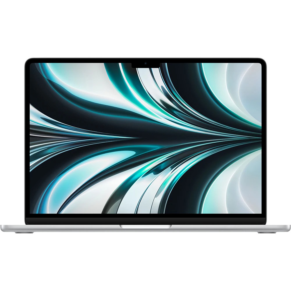 Notebook Apple MacBook Air 13 (2022) 13.6" Apple M2 8-core GPU 8-core RAM 8GB SSD 256GB Tastatura RO Silver