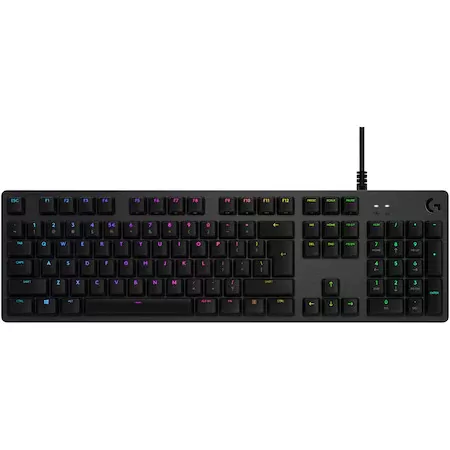 Tastatura Gaming Logitech G512 Carbon GX Brown Tactile Layout US