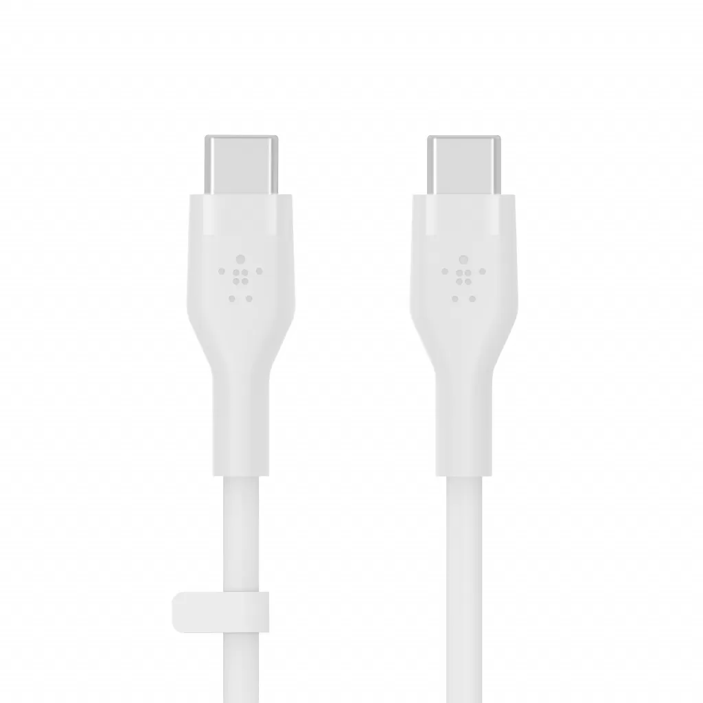 Cablu Belkin BoostCharge Flex USB-C to USB-C 60W 3m White