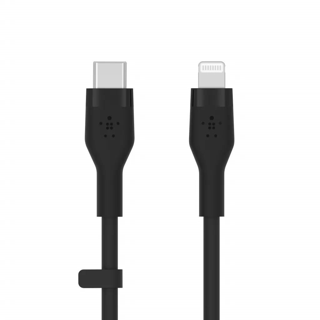 Cablu Belkin BoostCharge Flex  USB-C to Lightning  1m  Black