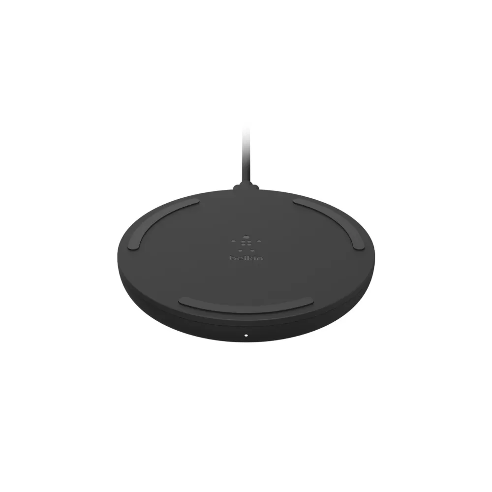 Incarcator Wireless Charging Pad Belkin WIA001btBK 10W Nu include adaptor AC Black