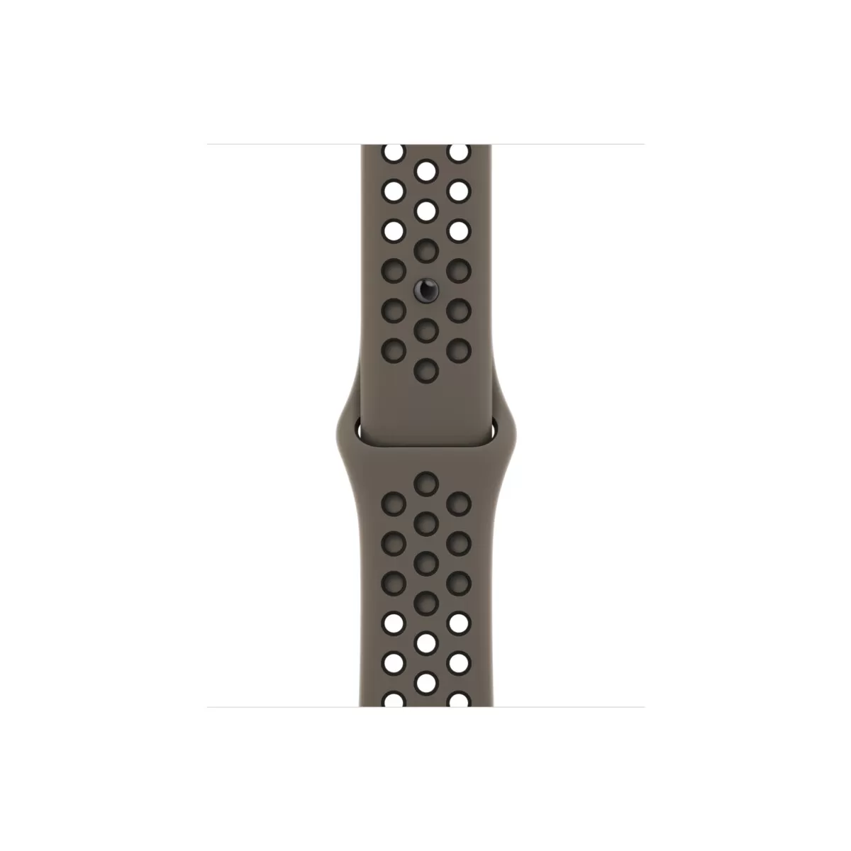 Curea Smartwatch Apple pentru Apple Watch 41mm Nike Band: Olive Grey/Black Nike Sport Band