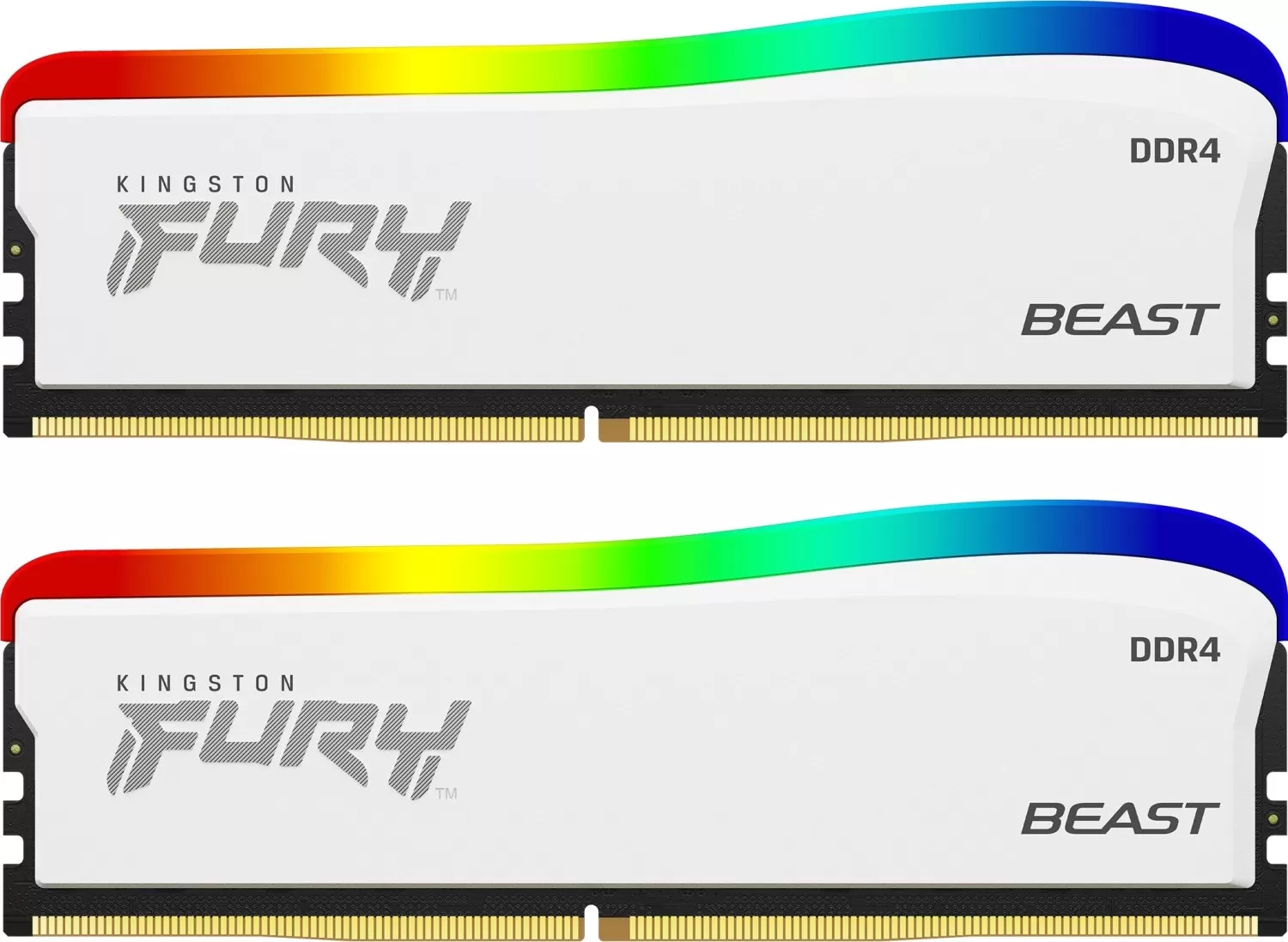 Memorie Desktop Kingston Fury Beast RGB Special Edition 16GB(2 x 8GB) DDR4 3600MT/s CL17