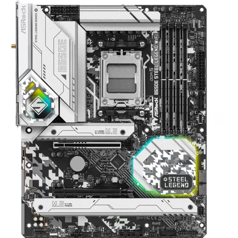 Placa de baza Asrock B650E Steel Legend WiFi socket AM5