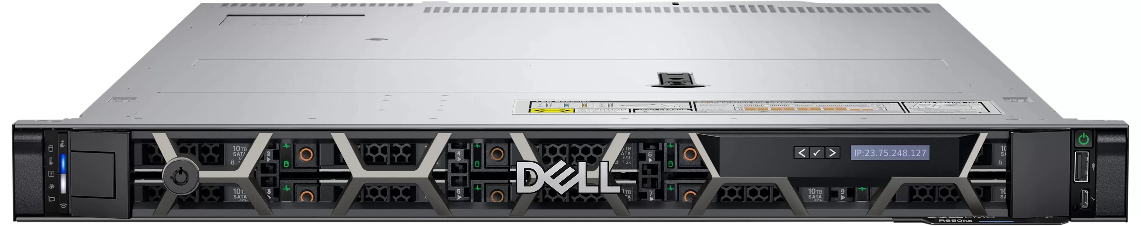 Server Dell PowerEdge R650xs Intel Xeon Silver 4309Y 16GB RAM 480GB SSD PERC H755 8xSFF 800W Dual HotPlug