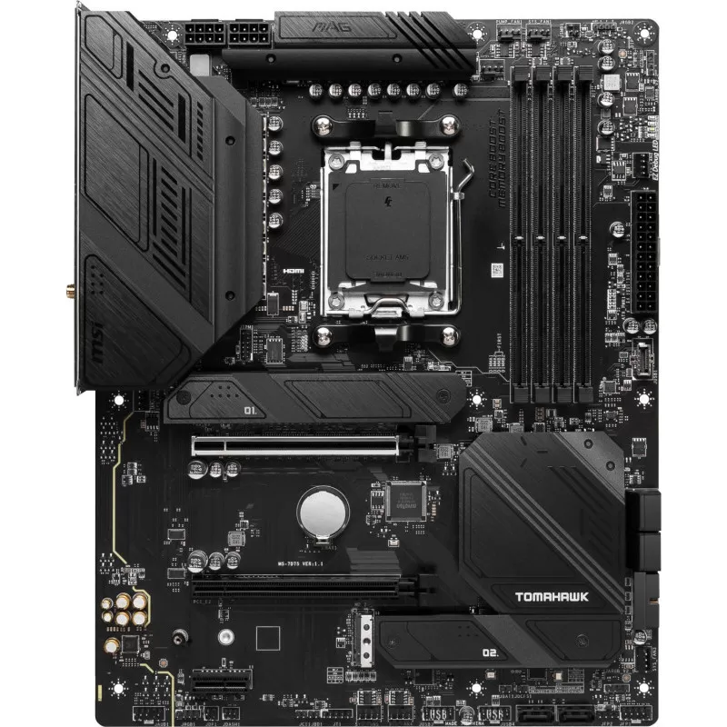 Placa de baza MSI MAG B650 TOMAHAWK WIFI  socket AM5