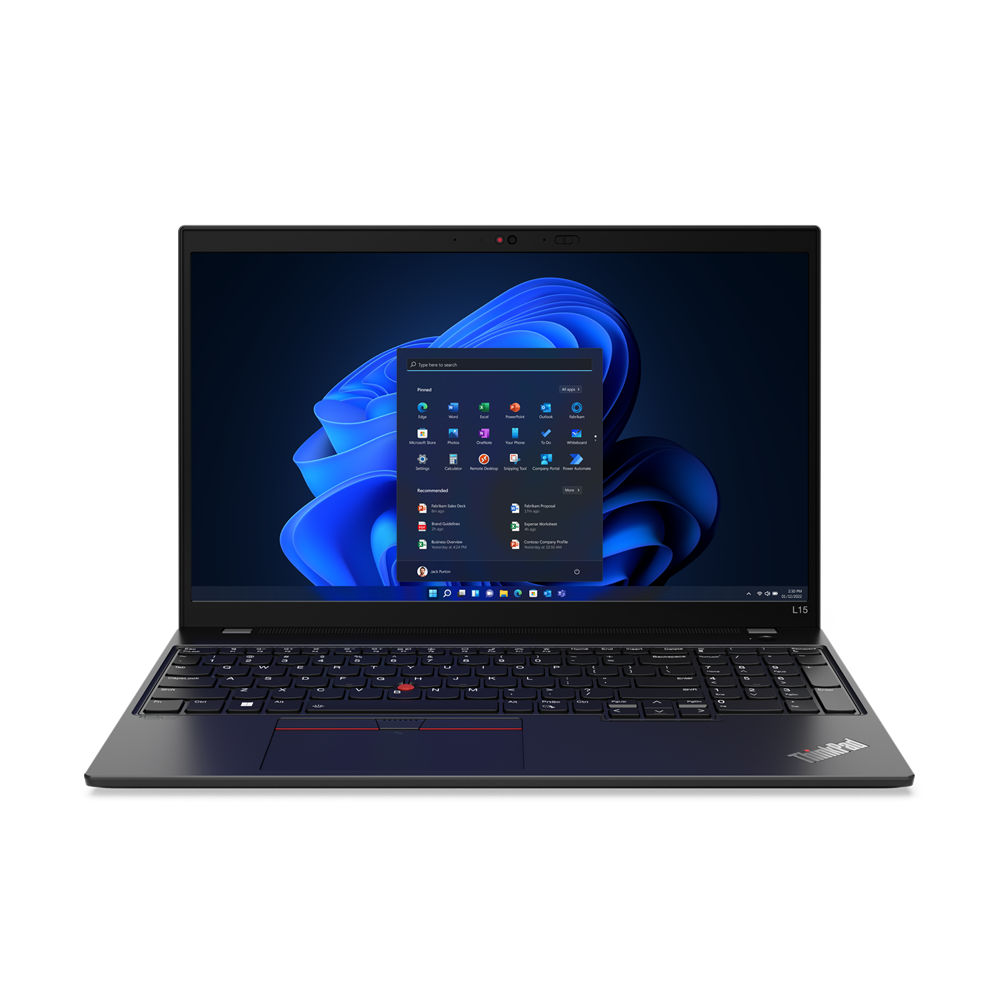 Notebook Lenovo ThinkPad L15 Gen 3 15.6" Full HD AMD Ryzen 7 Pro 5825U RAM 16GB SSD 1TB Windows 11 DG Windows 10 Pro Negru