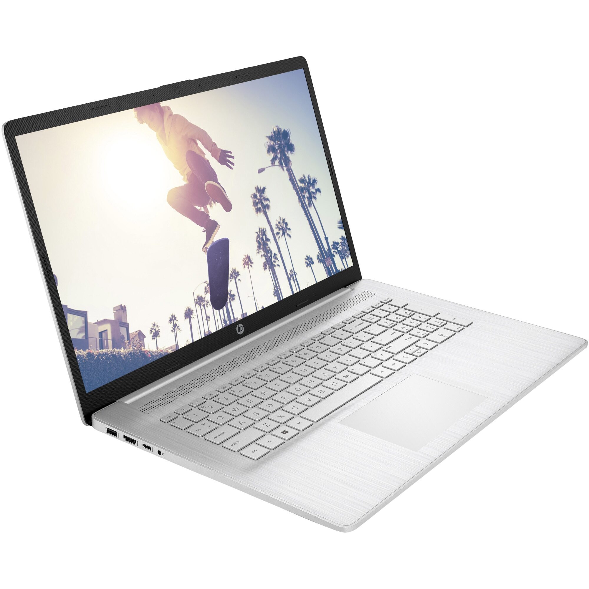 Notebook HP 17-cn0033nq 17.3" Full HD Intel Core i3-1125U RAM 8GB SSD 512GB FreeDOS Argintiu