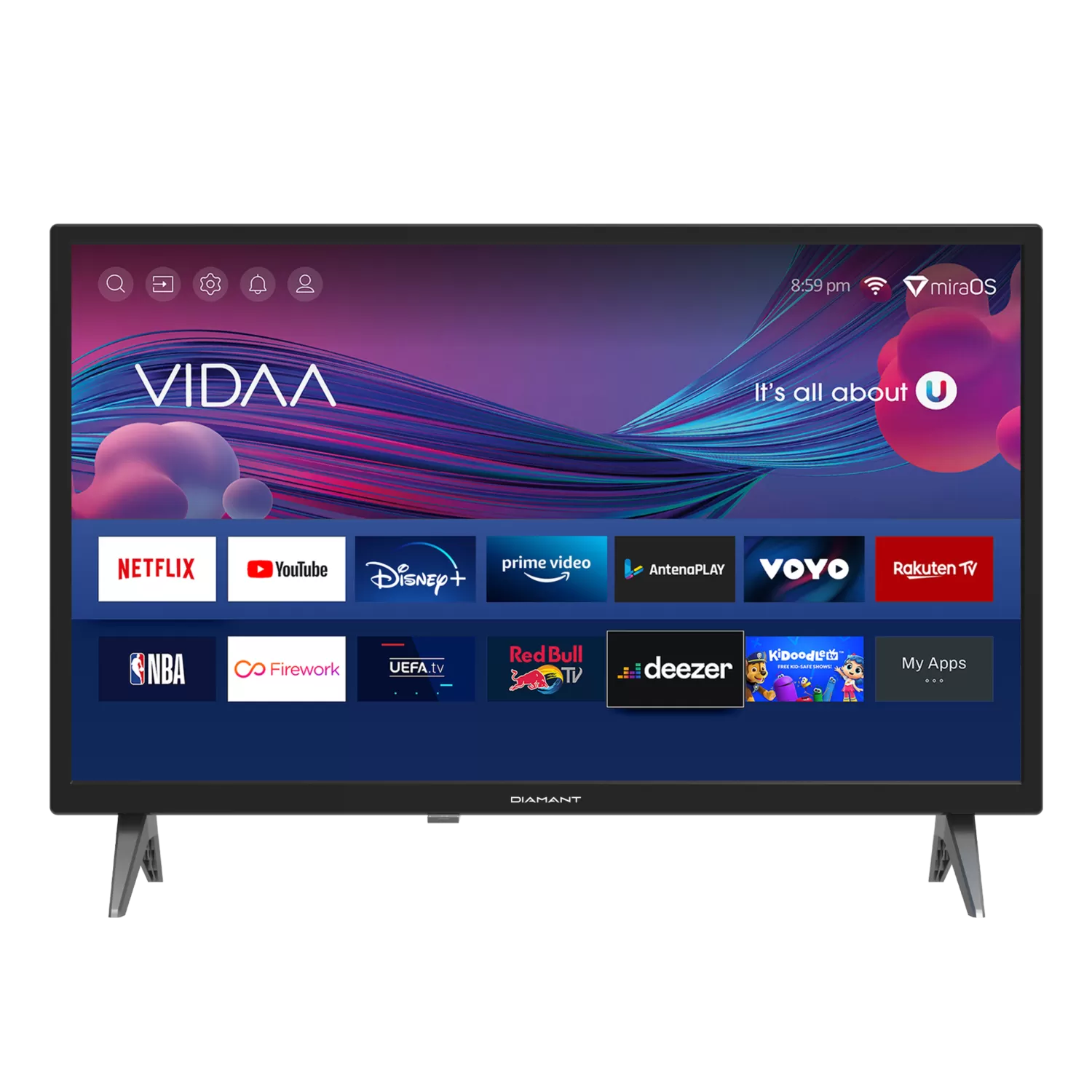 Televizor LED Horizon Smart TV 32HL4330H/C 80cm HD Ready Negru