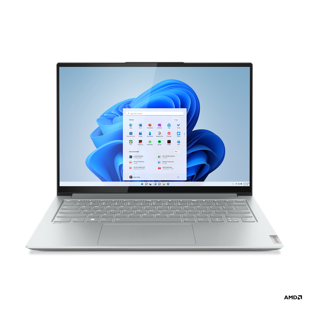 Ultrabook Lenovo Yoga Slim 7 Pro 14ARH7 14" 2.8K AMD Ryzen 7 6800HS RAM 16GB SSD 512GB No OS Cloud Gri