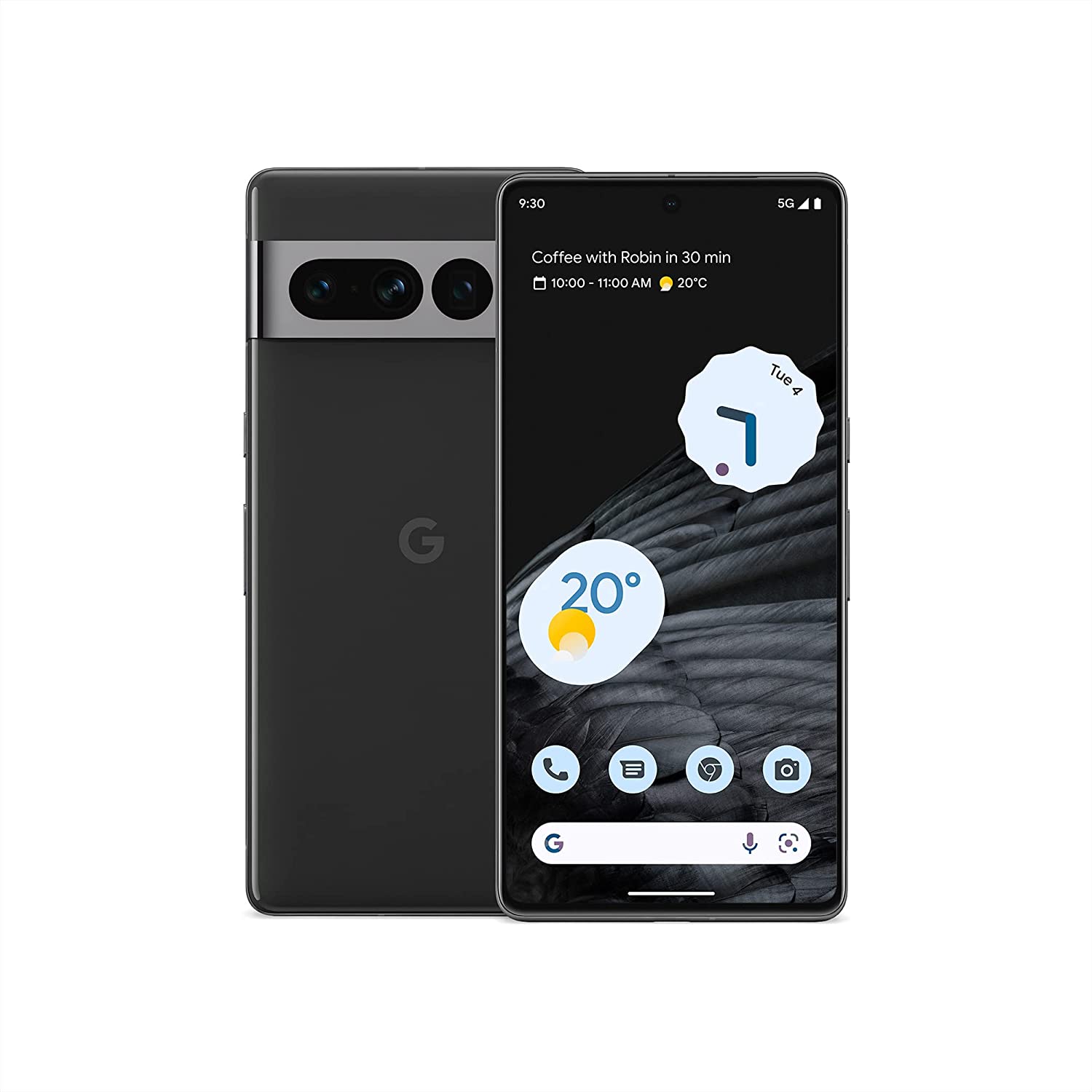 Telefon Mobil Google Pixel 7 Pro 256GB Flash 12GB RAM Nano SIM + eSIM 5G Obsidian Black