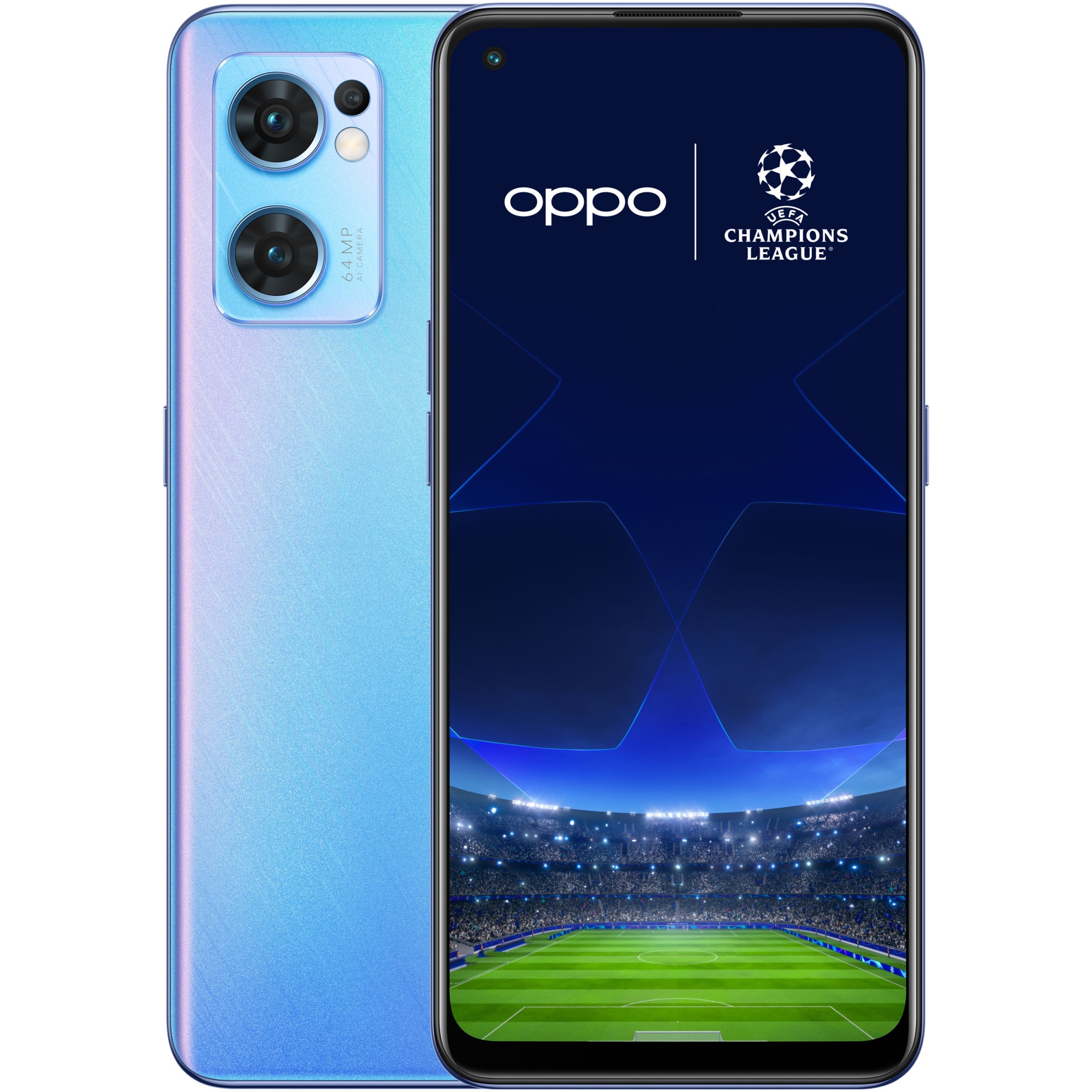 Telefon Mobil Oppo Reno7 5G 256GB Flash 8GB RAM Dual SIM 5G Startrails Blue