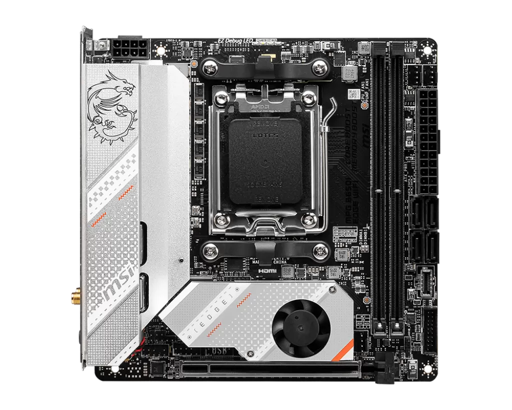 Placa de baza MSI MPG B650I EDGE WIFI  Socket AM5