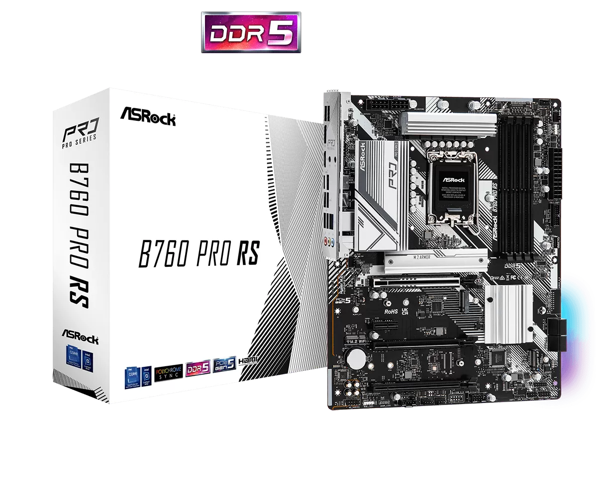 Placa de baza Asrock B760 Pro RS Socket 1700